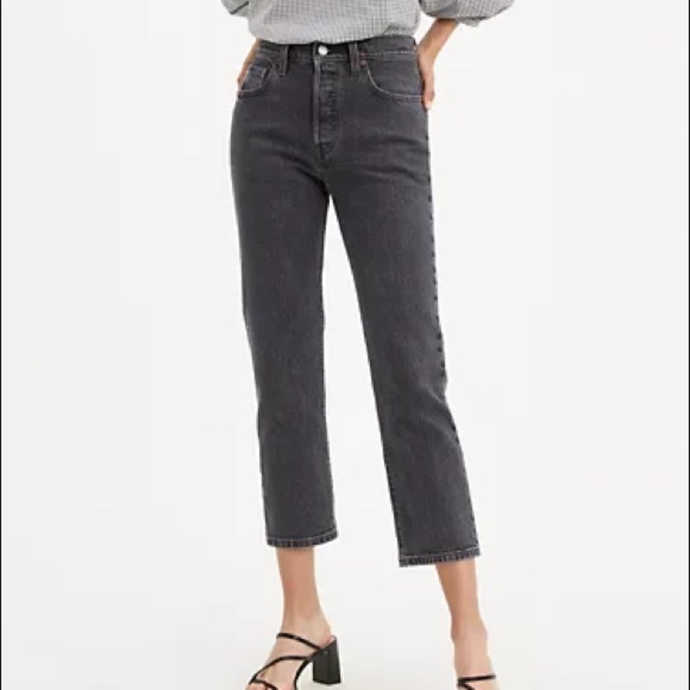 Levis Black 501